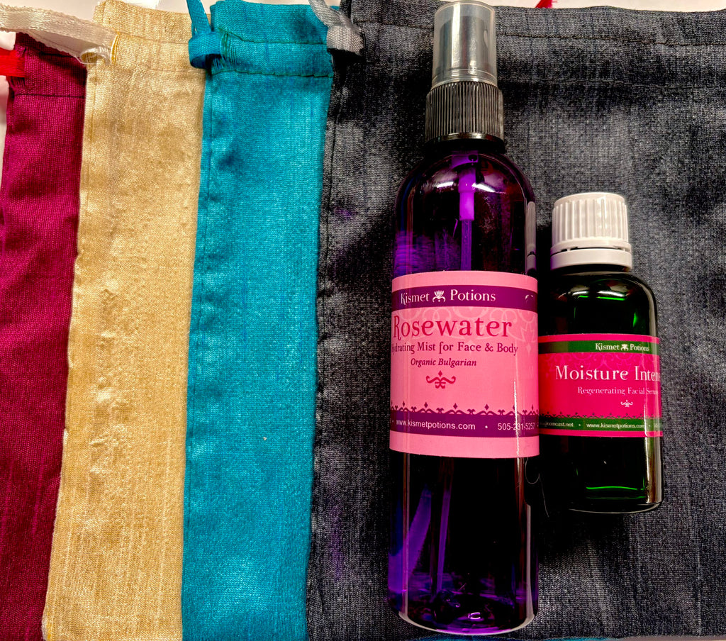 Moisture Intensif & Organic Bulgarian Rosewater Package
